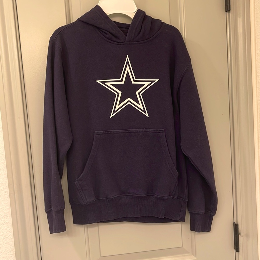 Dallas Cowboys Authentic Youth hoodie S (8-10)